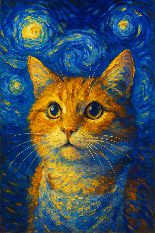 Starry Pawtrait